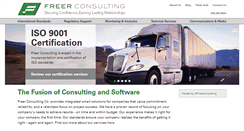 Desktop Screenshot of freerconsulting.com