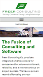 Mobile Screenshot of freerconsulting.com